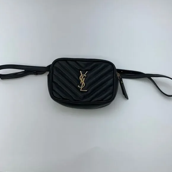 Yves Saint Laurent Lou Belt Bag Quilted Leather YSL - Picture 3 of 14